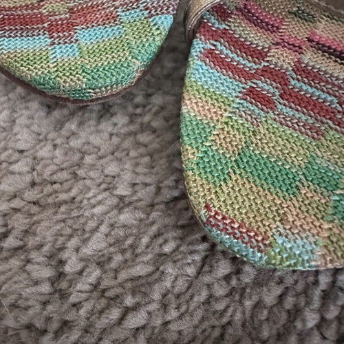 Missoni sandals like new, gold leather, size 37.5, 6cm heel