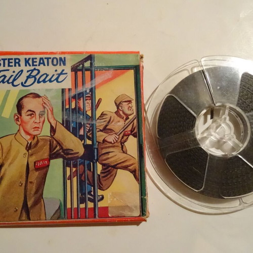 Super 8mm film "Jail Bait" used with Buster Keaton