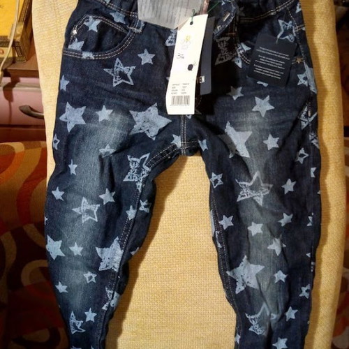 Blue Seven Dark Blue Star Jeans size 122 cm brand new with tags