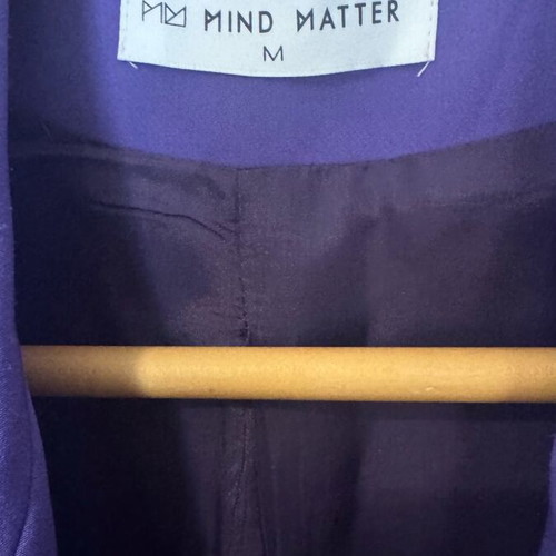 Mind Matter purple jacket like new, size M