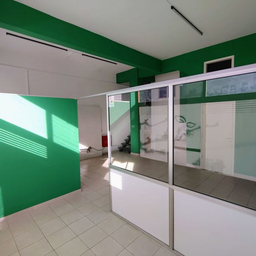 Ground floor commercial space 50 sqm in Aridaia, ready for food use