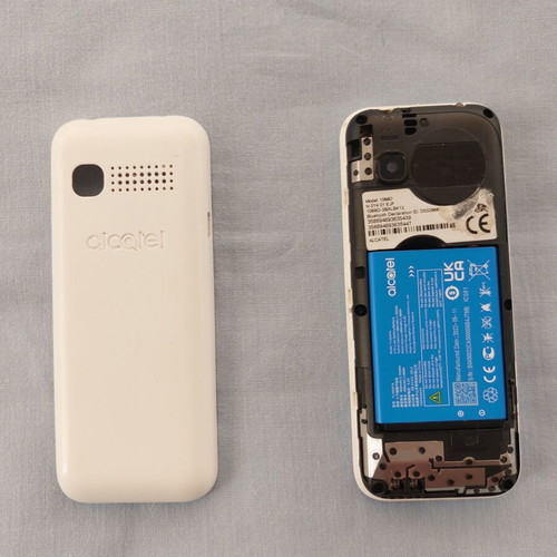 Alcatel 1068D dual sim feature phone for seniors