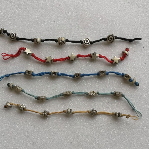 Summer bracelets like new, set of 5 pieces