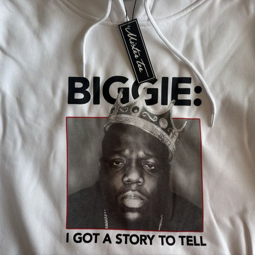 Mister Tee DMX and Notorious BIG men's hoodies new, sizes M and L