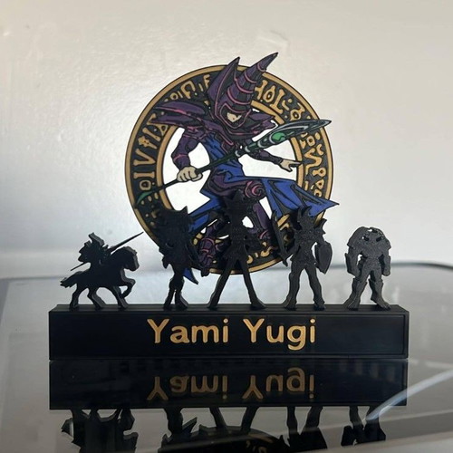 Yu-Gi-Oh Yami Yugi with Dark Magician decorative new