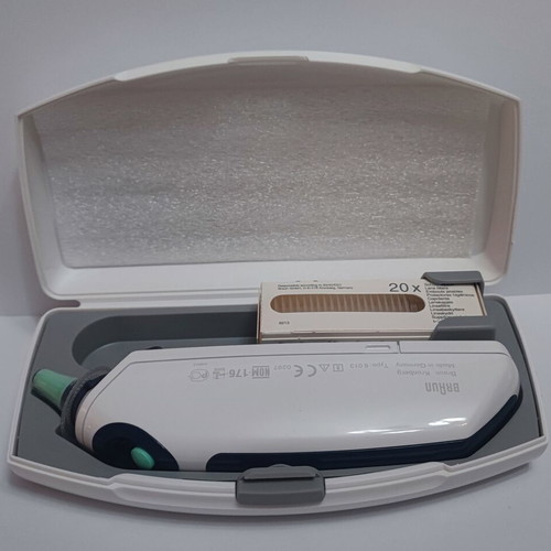 Braun Thermoscan thermometer new with 20 extra accessories
