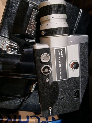 Canon 518 sv super8 μεταχειρισμένο με βαλιτσάκι για ντεκόρ ή συλλογή