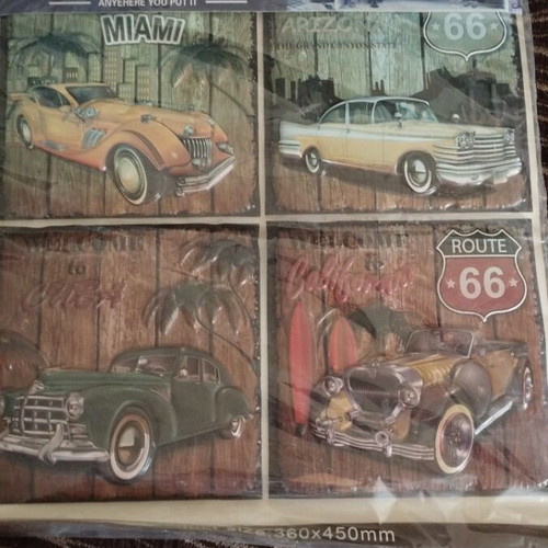 Car wall stickers new in packaging