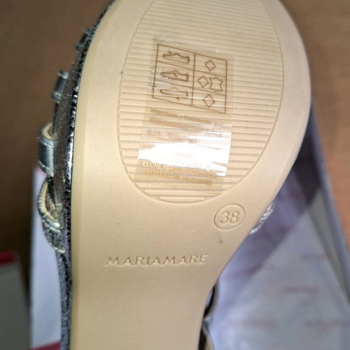 High-heeled sandals