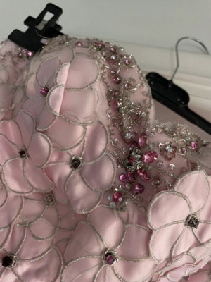 Mini pink dress new
