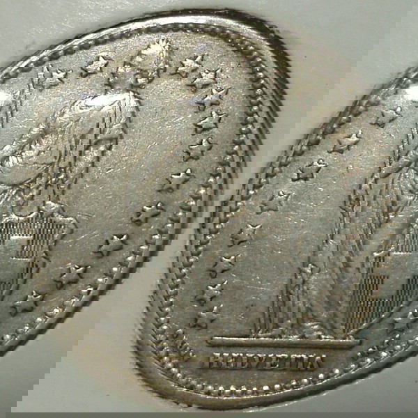 Ελβετία 2 Φράγκα, 1913