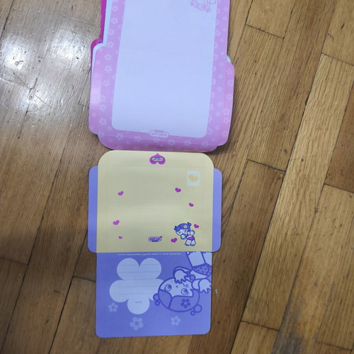 Santoro Tutti Cuti Letter Writing Paper Block used