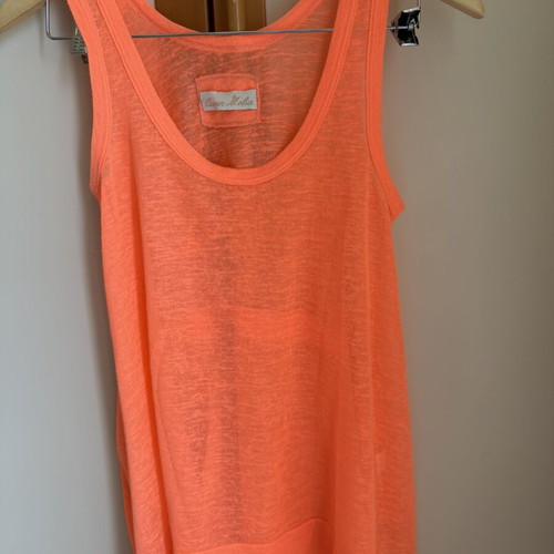 Queen Meli Orange Top dress like new, size S