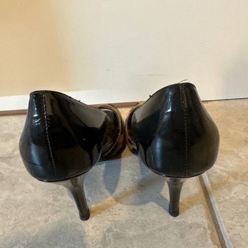 Kalogiropou peep toe pumps slightly used, size 36
