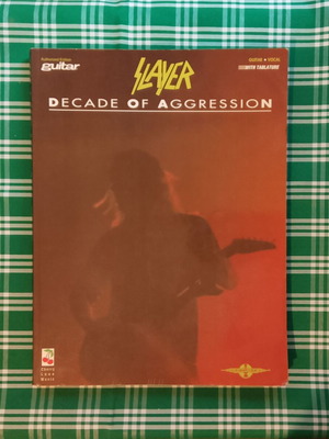Slayer Decade of Aggression Guitar Sheet Music used