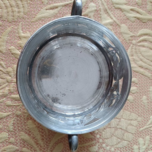 Vintage Bonbonnière Bowl Art Nouveau Style Silver Like New