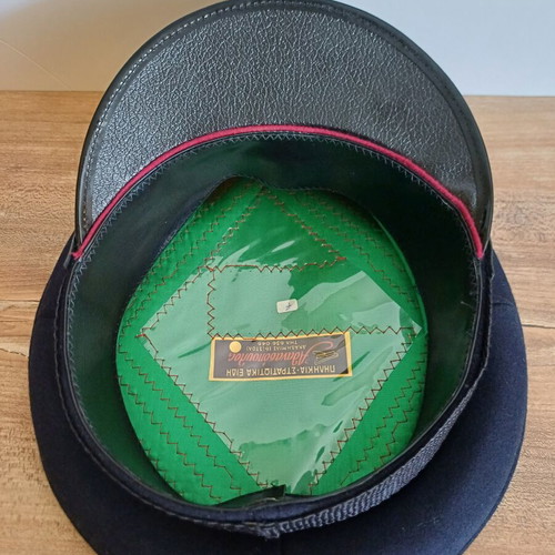 Greek Army Officer's Cap used, official uniform 1974-1978