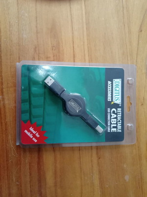 Retractable Cable καινούργιο, μήκος 1,2m