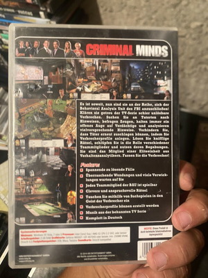 Criminal Minds PC game, good condition