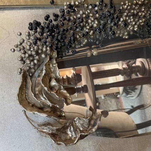 Mirror with signature, like new, 116x66 cm