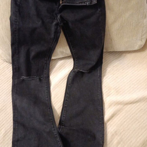 American Eagle black jeans super super stretch size 34 like new