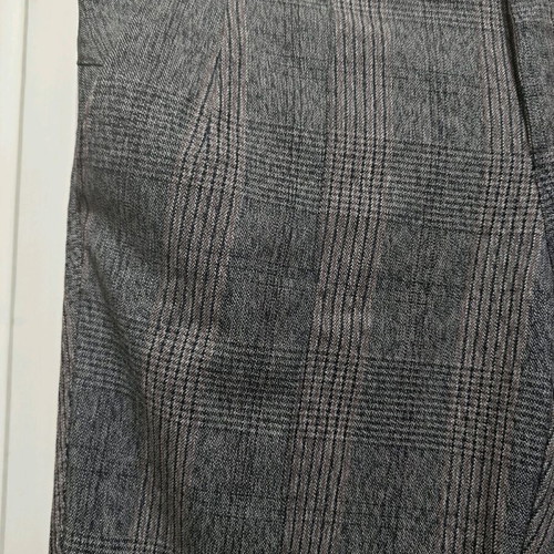Bershka women's checked flared pants like new size 42
