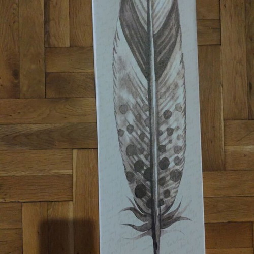 Decorative wall art set of 3 new, 70cm x 20cm