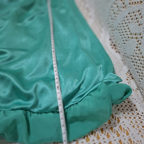 Raxevsky Catwalk XL balloon dress with beads like new, emerald green