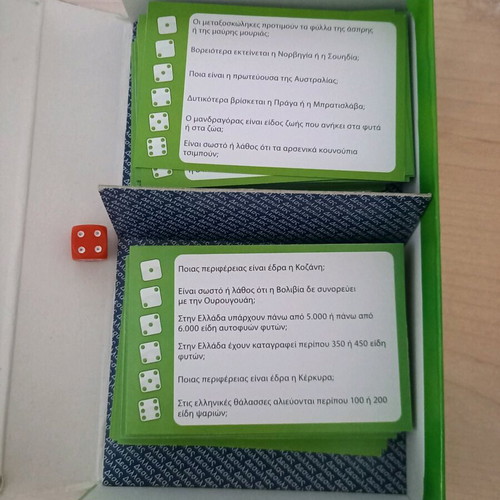 Geography & Environment board game used in good condition