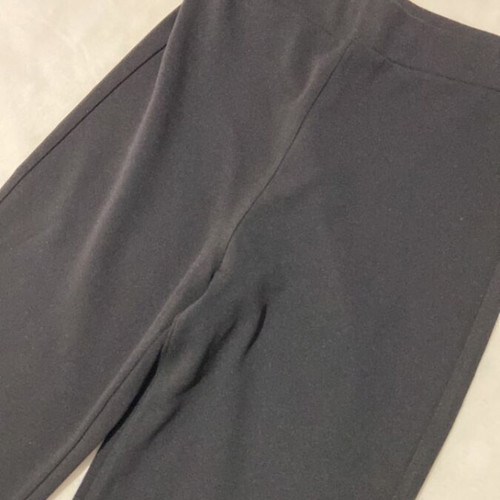 Stradivarius black flare pants XS