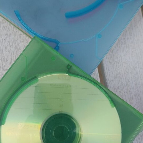 CD σε θήκες και άδειες θήκες, πακέτο 10 τεμαχίων