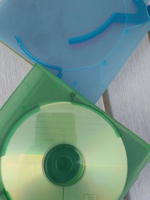 CD σε θήκες και άδειες θήκες, πακέτο 10 τεμαχίων