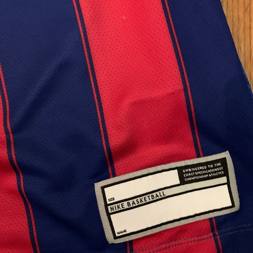 Barcelona Nike 2011-12 Navarro Small men's jersey used authentic