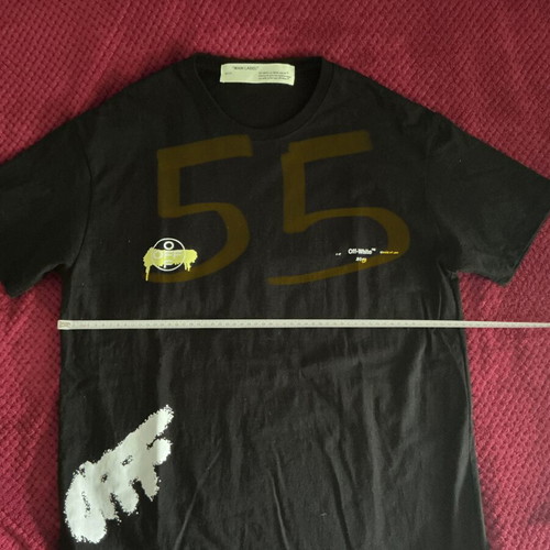 Off T-shirt short sleeve black size L like new