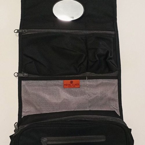 Royal Class Travel Hanging Toiletry Bag new, black