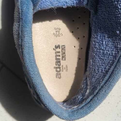 Adam's Kids slippers size 22 like new, blue multicolor
