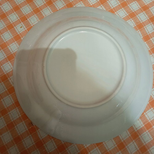 Soup plates new, set of five porcelain The Mart