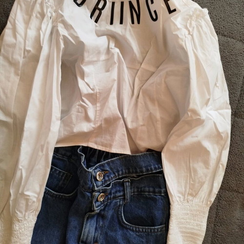 Abel & Lula set size 10 like new, white and blue
