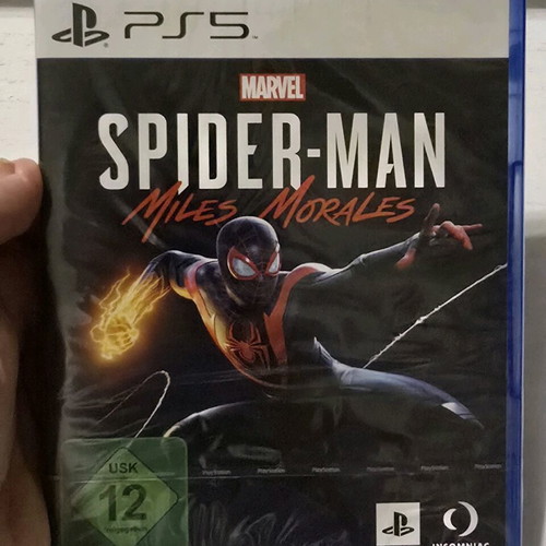 Spider-Man Miles Morales PS5 νέα παιχνίδι, γερμανική έκδοση