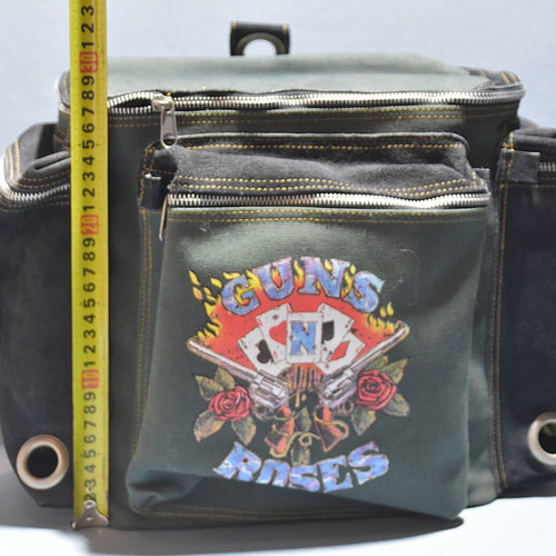 Vintage Guns n Roses backpack like new, canvas