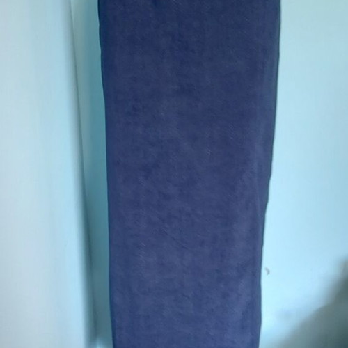 Velvet long skirt with slits and snake print like new