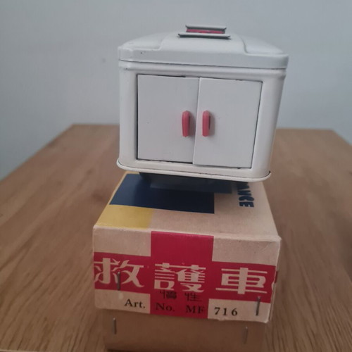 MF716 Tin Ambulance with Original Box, Like New