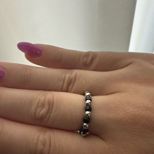 Flexible ring handmade with love