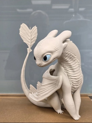 Light Fury High Detail Model 26cm height new