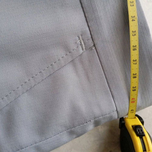 Men's pants new, thin fabric, turquoise, waist 40