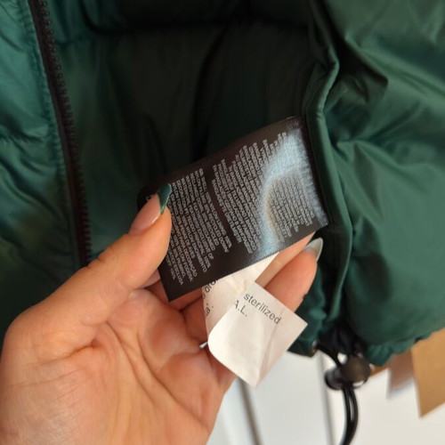 The North Face Nuptse 700 Women's Jacket L Emerald new with tag