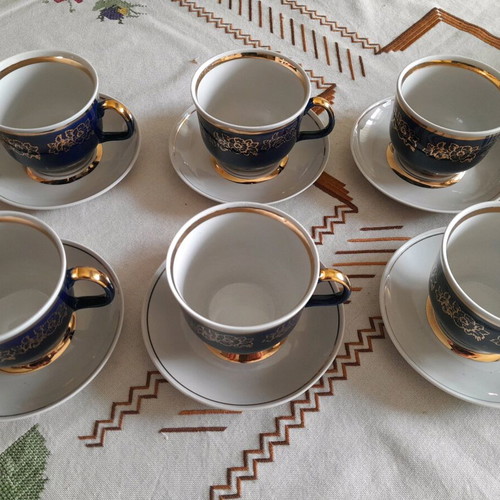 Vintage tea set Ukrainian origin like new, 1960s
