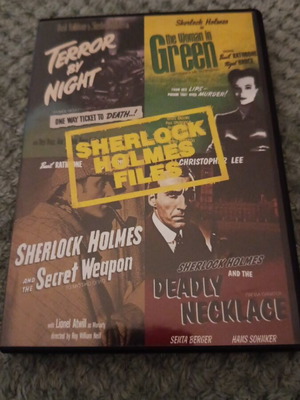 Sherlock Holmes Files DVD σαν καινούργιο, συλλεκτική συλλογή 4 ταινιών