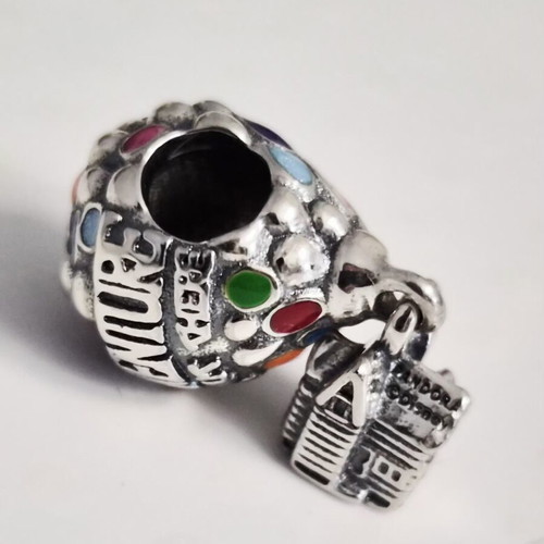 Pandora Up House Balloon Charm silver 925, new