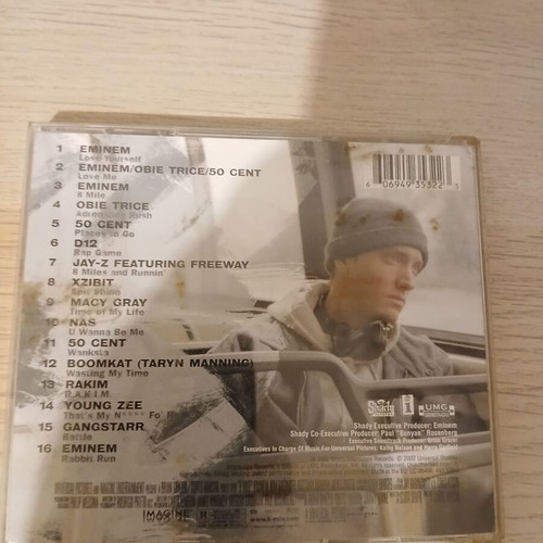 8 Mile Eminem CD